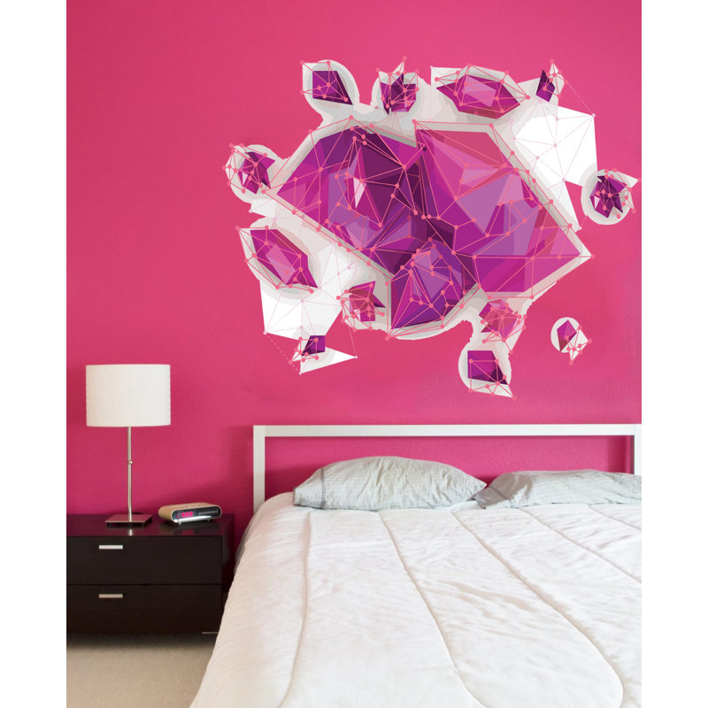 Abstract Wall Decal, 33" H x 49" W