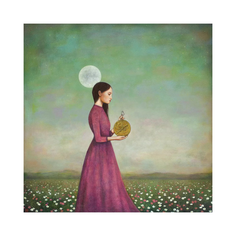 Counting On The Cosmos by Duy Huynh - Wrapped Canvas Painting, 45.72 cm H x 45.72 cm W x 1.91 cm D