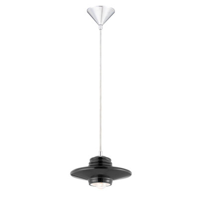Luminaire suspendu géométrique simple à 1 lumière