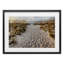 «Path To The Beach Footprints», reproduction encadrée sous verre, conception de Michael Cahill-642099587-642099598