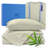 100% Organic Viscose From Bamboo Sheets Set, 300 Thread Count, 3-pc Set, Luxury Cooling Sheets, Deep Pockets - Gift-Ready Packaging, Twin XL Size (Warm Sage)-111656334-111656337