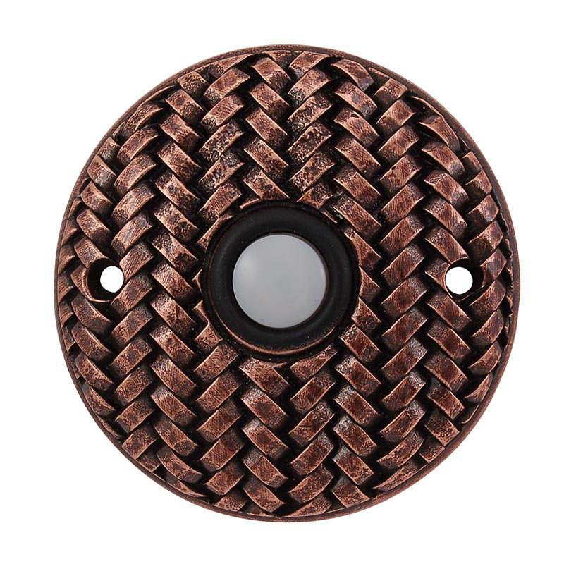 Cestino Push Button, Antique Copper