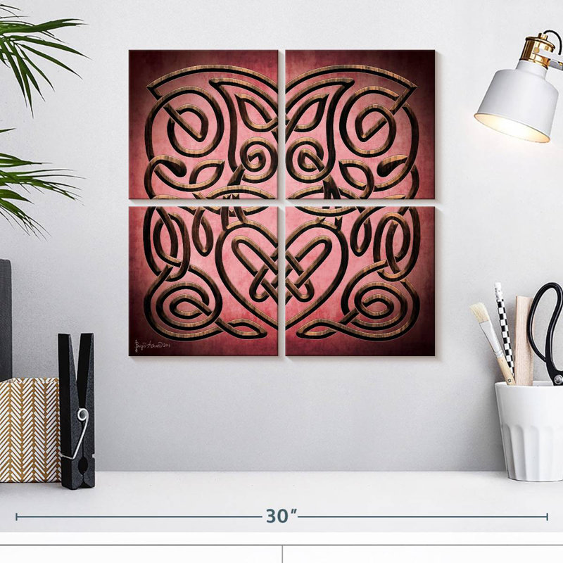 Kerner Celtic Love Knot, 18" H x 18" W