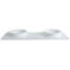 Plateau de meuble-lavabo double 61 "avec lavabo-52240553