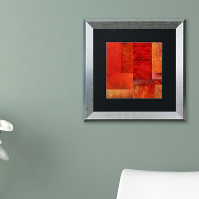 «Essence of Red», reproduction d'art encadrée