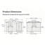 Remise de rangement extérieure en métal 10 pi x 8 pi avec fenêtre et support à fleurs, remise à outils à double porte verrouillable, remise de jardin imperméable et imperméable pour patio-129451101-129451100