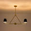 Luminaire suspendu en fer pour îlot de cuisine Novren-886247994