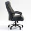 Chaise de bureau en tissu de coton Boyle