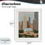 Chicago Bean Cityscape, reproduction encadrée sous verre, conception de Veronica Lara-711834540-711834541