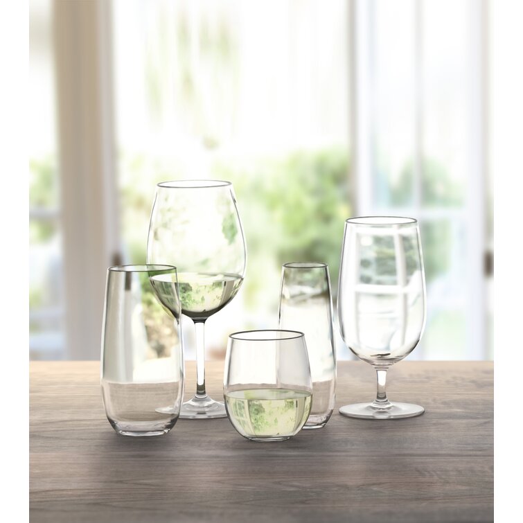 Luminarc 12-piece Stemless Wine Glass Set