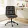Samar Upholstered Armless Swivel Task Chair with Tufted Back