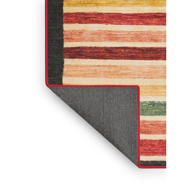 Abstract Indoor Rug, Runner 2' x 5'