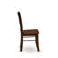 Natural Oak Finish Solid Wood Top - Round Dining Room Set with Dropleaf-106914644-109975816