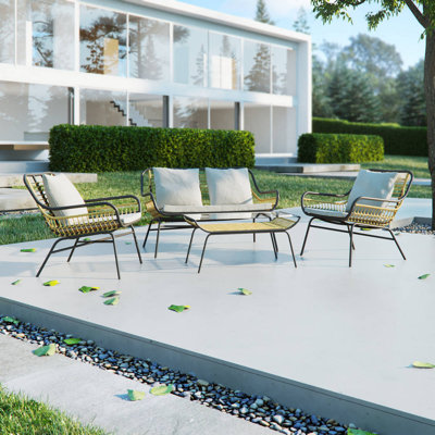 Elsfield Ratttan 4- Person Seating Group