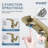 MASO Touchless Pull-Down Bathroom Sink Faucet, 2 Spray Modes, Temperature Display (°F), Motion Sensor, 360° Swivel, Single Handle, 1 or 3 Hole, Deck Plate, Vanity, Laundry & Bar, Brushed Gold-126101717