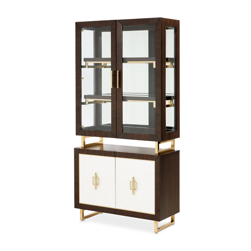 Belmont Place Lighted China Cabinet