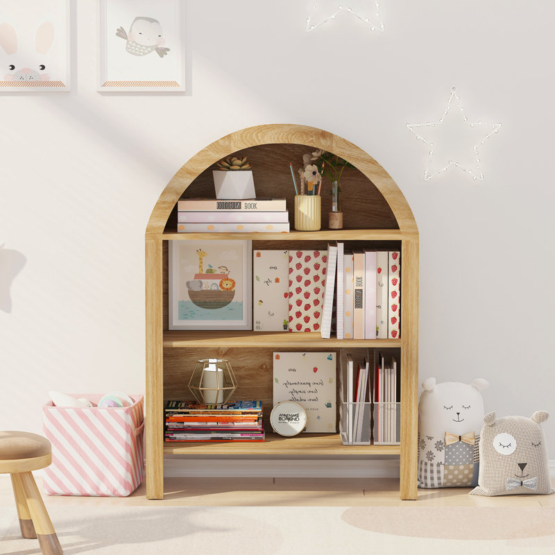 Bibliothèque pour enfants 43,3 "Gadskin, Jaune, 43"