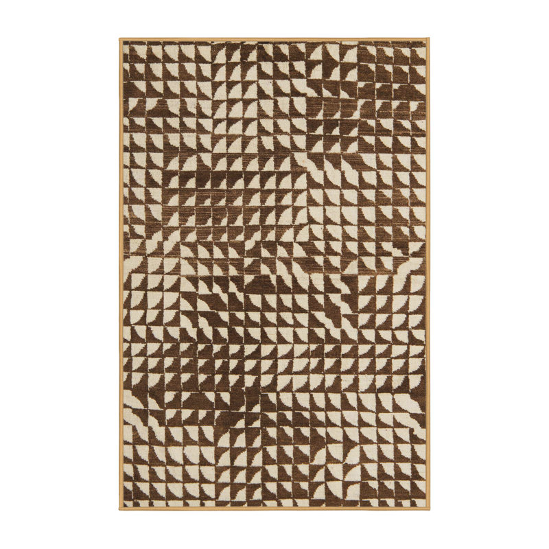 Abstract Indoor Rug, Rectangle 8' x 12'