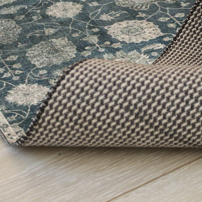 Tapis en polyester tissé à plat à la machine Berkey Southwestern, Rectangle 4 pi 11 po x 7 pi 7 po