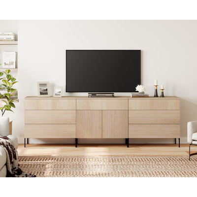 Meuble télé avec commode Modern Reeded