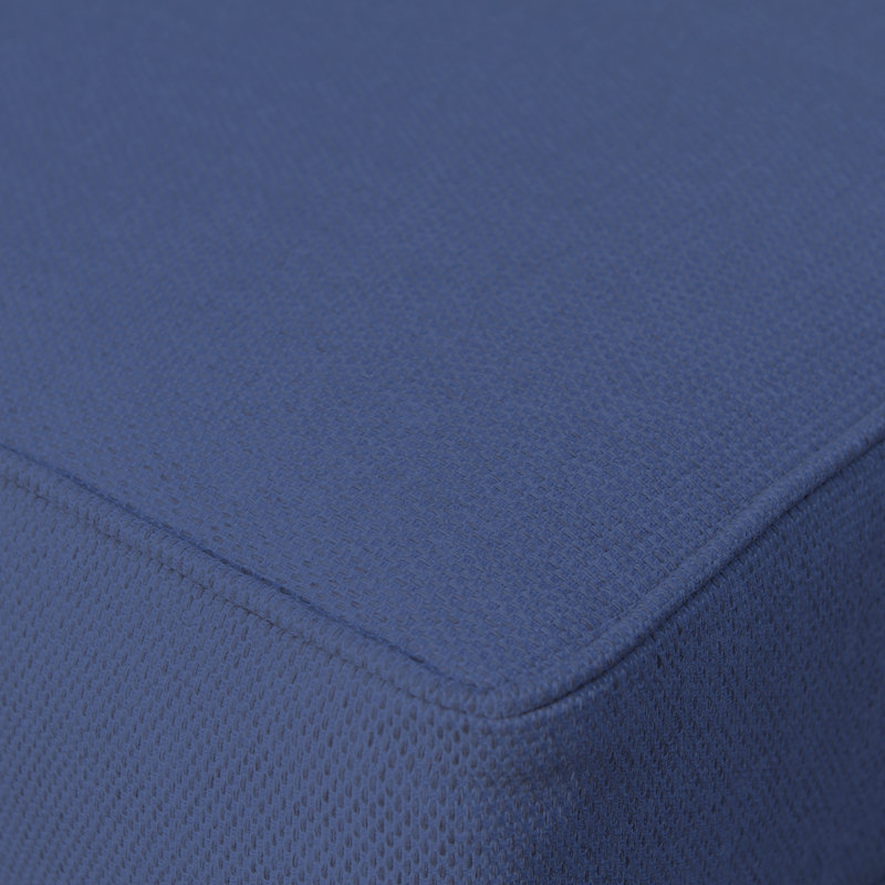 Tonioni Wicker Fully Assembled 6 - Piece Seating Group with Sunbrella Cushions, Sunbrella Navy Blue