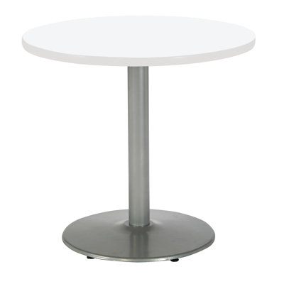 Mode Round Breakroom Dining Table Round Base