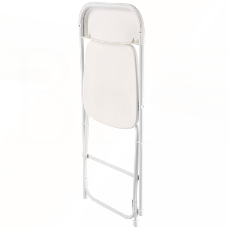 Ensemble de 4 chaises pliantes avec structure en métal robuste