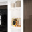 Modern Entertainment Center With Bookshelves, Cabinet Storage, Cable Management & Top Display Shelf-1327484762