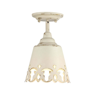 Eloise 1-Light Semi-Flush Mount