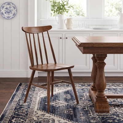 Solid Oak Assembled Windsor Chairs