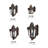 Trafalgar 3 - Bulb Outdoor Wall Lantern-340039507-340039504-291608726