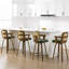 Tabouret de bar et tabouret de bar 26,77 po avec accoudoirs-2133399063-2129382415