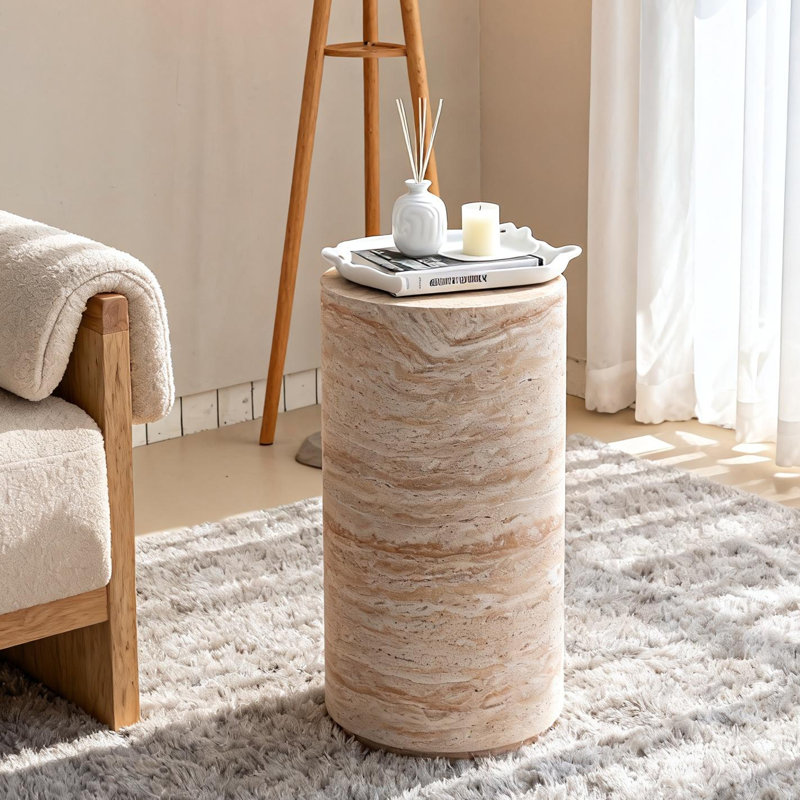 Table basse Naihla, H 27,55 po x L 14,17 po x l 14,17 po
