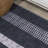 Zipporah Geometric Striped Machine-Washable Black/Ivory Rug-1038870891