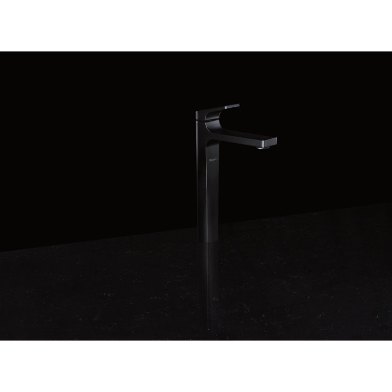 Ode Single Handle Tall Lavatory Faucet, Black