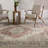 Emory Medallion Red/ Blue Rug-1160579545