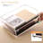 2-Pack Paper Organizer For Desk, Acrylic Stackable Letter Tray, Transparent Paper Tray