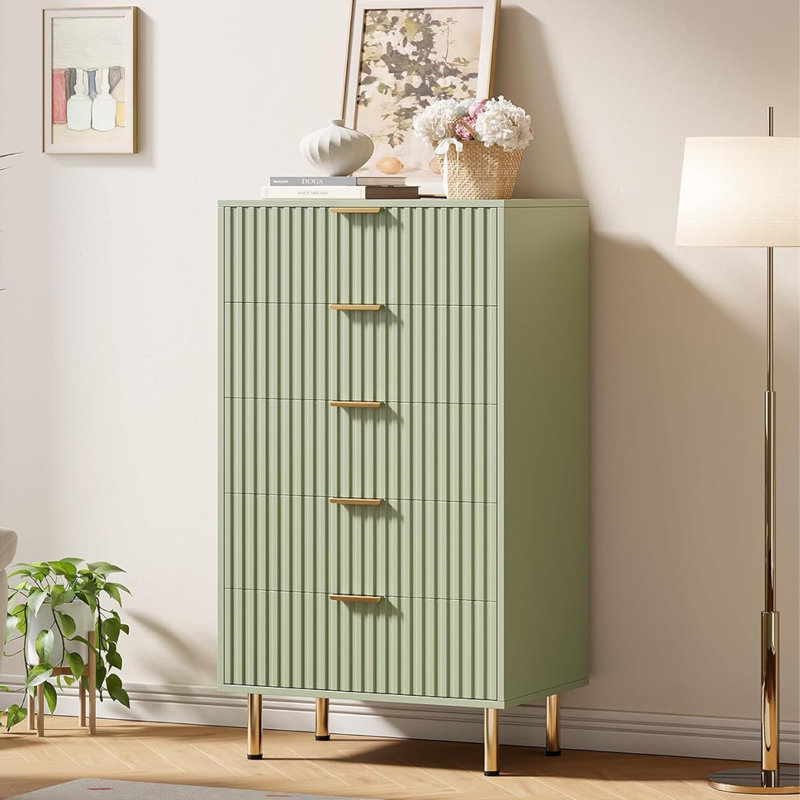 70.1 cm W Chest of 5 Drawers