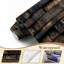Papier peint auto-adhésif Bourbon Barrel Stave Wall-458413294