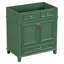 Meuble-lavabo de salle de bain 30 po, bois massif et, rétro, espace de rangement pour produits de beauté et d'hygiène, unité de rangement rétro, abondante nécessité