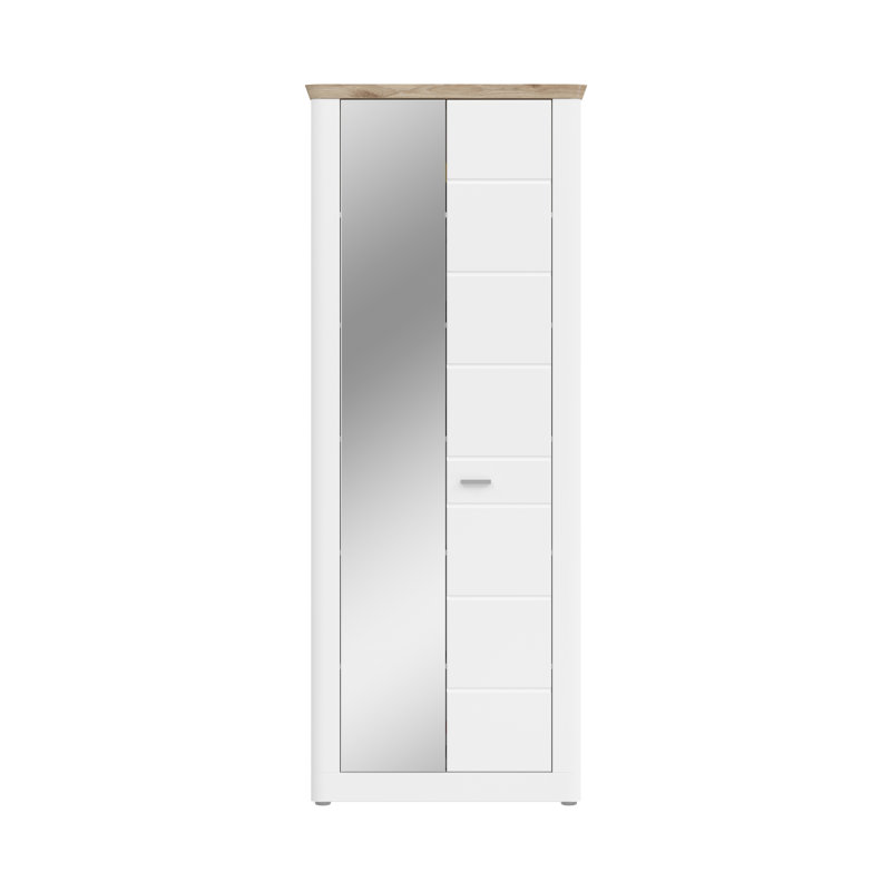 Dajaha 2 Door Manufactured Wood Wardrobe