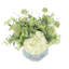 Hydrangea and Eucalyptus Faux Floral Arrangement-1093340593