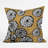 Flowery Letter Throw Pillow-19628253