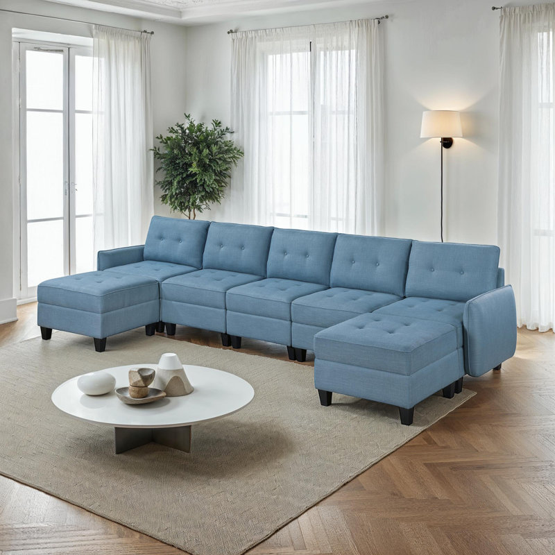 Canapé modulaire 7 pièces moderne et contemporain Hultgren