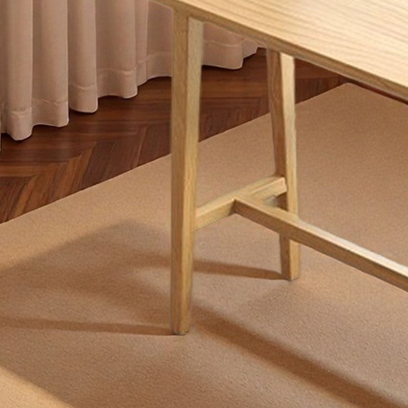 Table de bar en bois massif à usage domestique, H 41,3 po x L 62,9 po x l 15,7 po