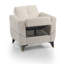Fauteuil convertible rembourré avec rangement Modern Rivoka-1664203431