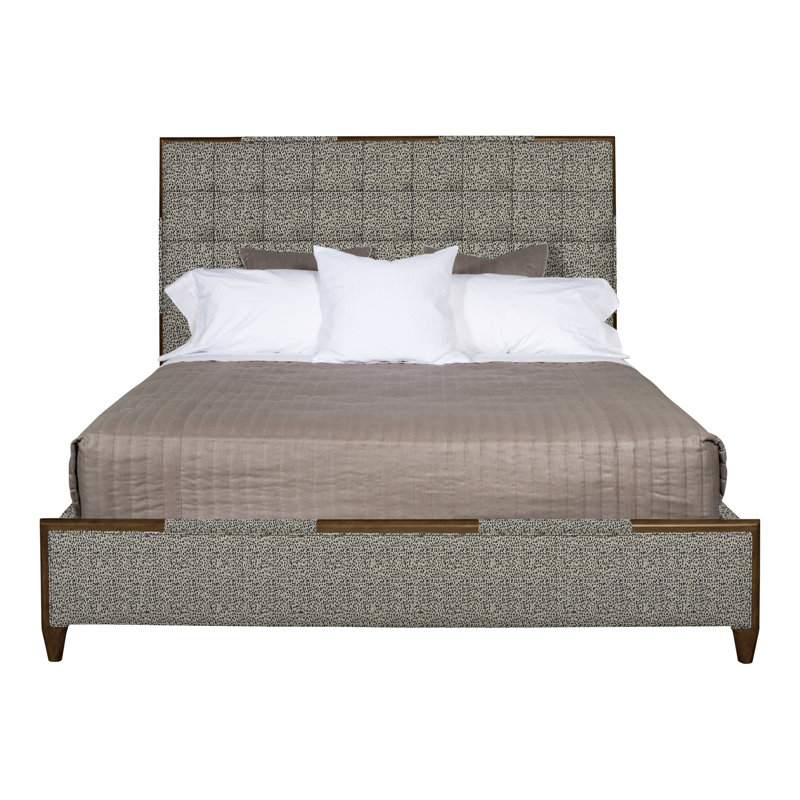 Lit très grand Thom Filicia Home Chatfield, La Havane, Coton Callaloo, Très grand lit