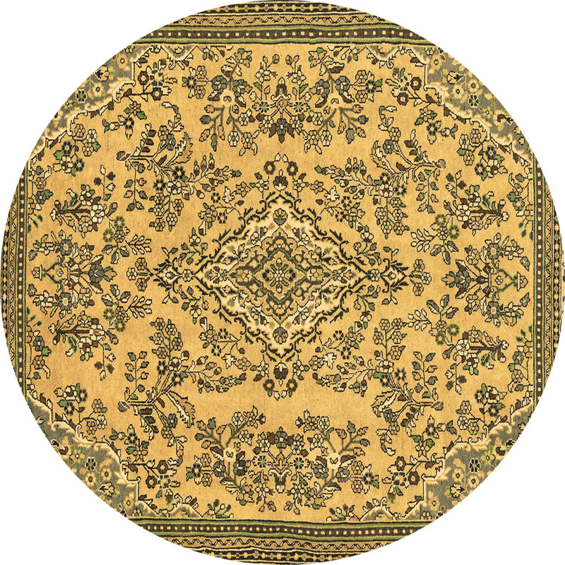 Oriental Indoor Rug, Round 6'