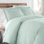 Ensemble de housse de couette en lin vert clair Southshore Basics de Southshore-1947770599-1944171969