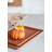 Elegant Terracotta Service Plate, 7.9 x 11.0 x 0.4 Inches | 100% Durable Porcelain, Perfect for Entertaining & Everyday Use | Stylish Tableware for Modern Dining | Dishwasher & Microwave Safe-582102738-582102739